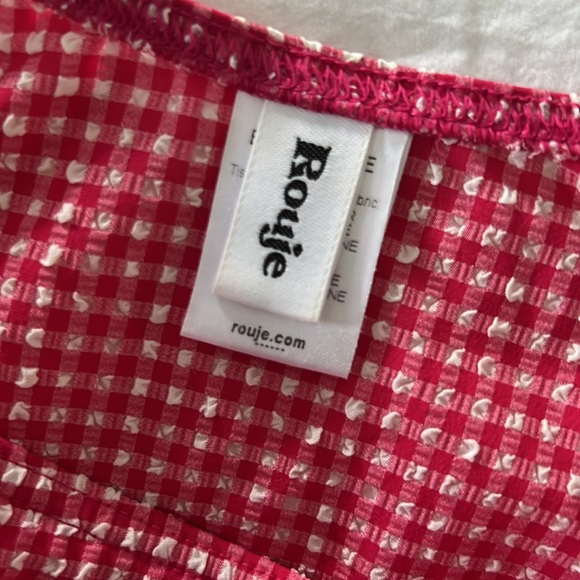 Rouje red and white gingham swimsuit - Picture 5 of 8